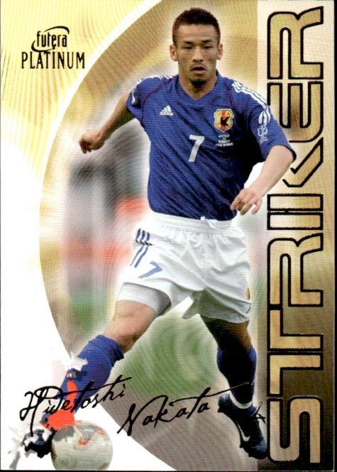Hovedbilde Futera 2003 World Football Platinum Hidetoshi ...