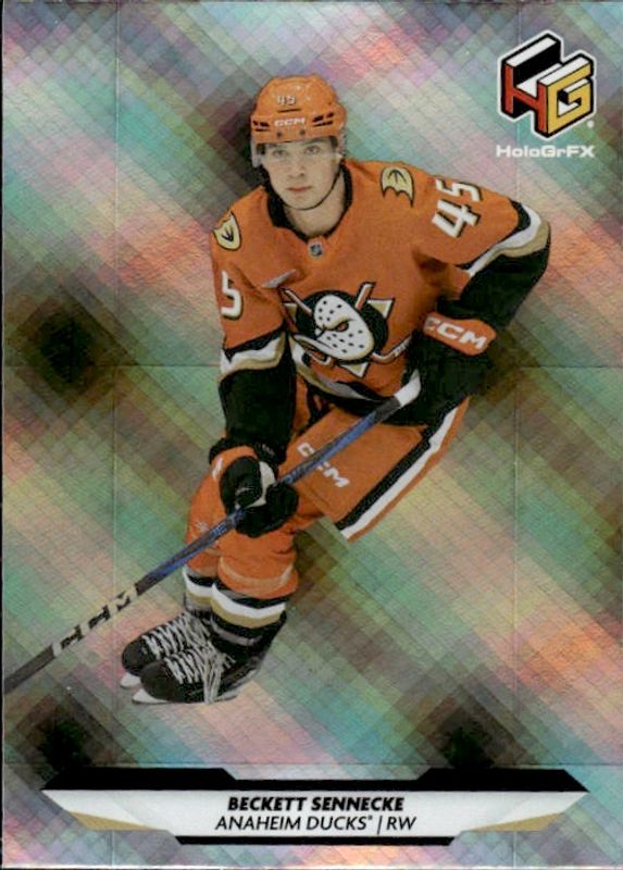 25-26 Upper Deck Extended Series Beckett Sennecke HoloGrFX #HG-15 RC