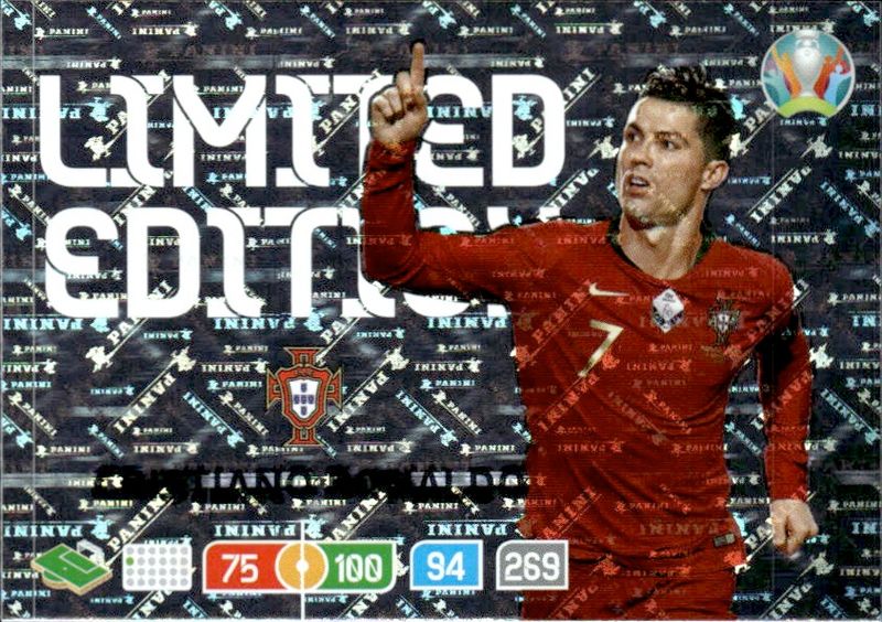 Panini Adrenalyn XL Euro 2020 Cristiano Ronaldo - Limited Edition-