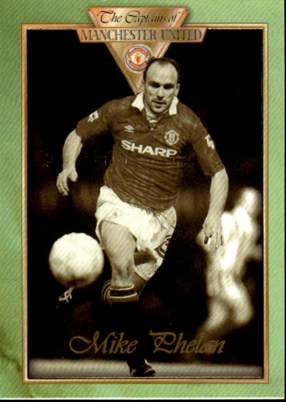1998 Futera Platinum The Captains of Manchester United Promo Mike Phelan