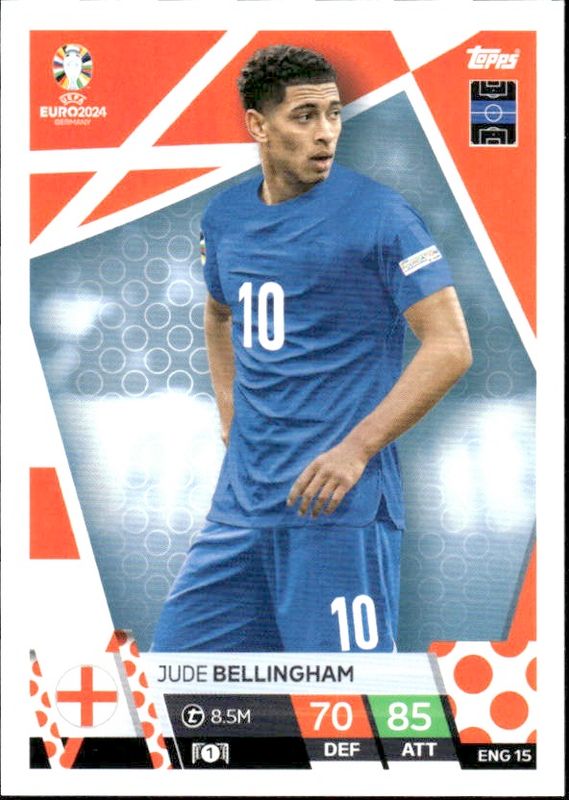Topps Match Attax UEFA Euro 2024 - Jude Bellingham ENG 15 England-