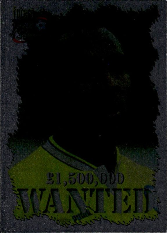 1999 Futera Fans Selection Leeds United Wanted Clyde Wijnhard #71 PLAYERS EDITION CHROME FOIL