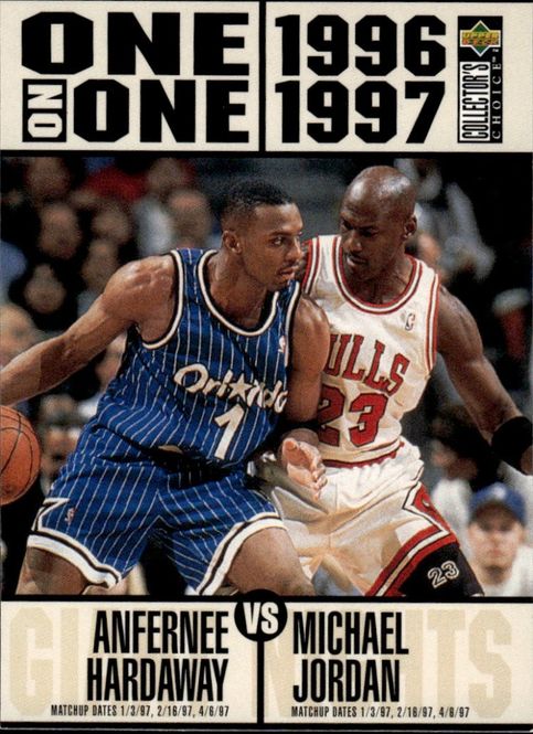 Hovedbilde MICHAEL JORDAN vs Anfernee Hardaway1996-97 UD ...