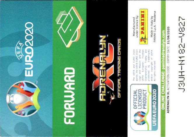 Hovedbilde EURO 2020 PANINI ADRENALYN XL LIMITED EDITION ...