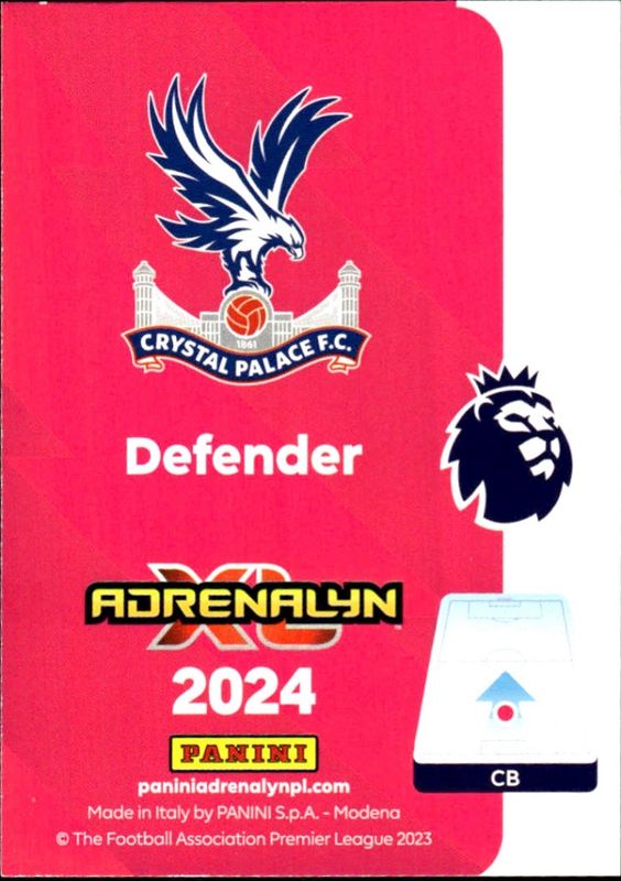 2024 Panini Adrenalyn Premier League Joachim Andersen Limited Edition!