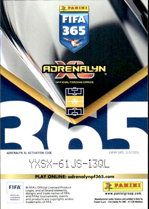 Hovedbilde Fifa 365 Adrenalyn XL 2026 Trading Card FAN37 - ...
