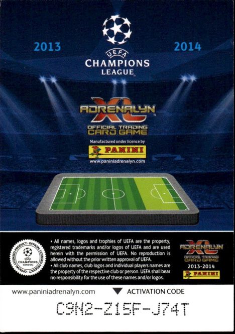 Main Image 2013-14 Panini Adrenalyn XL UEFA Champions League ...