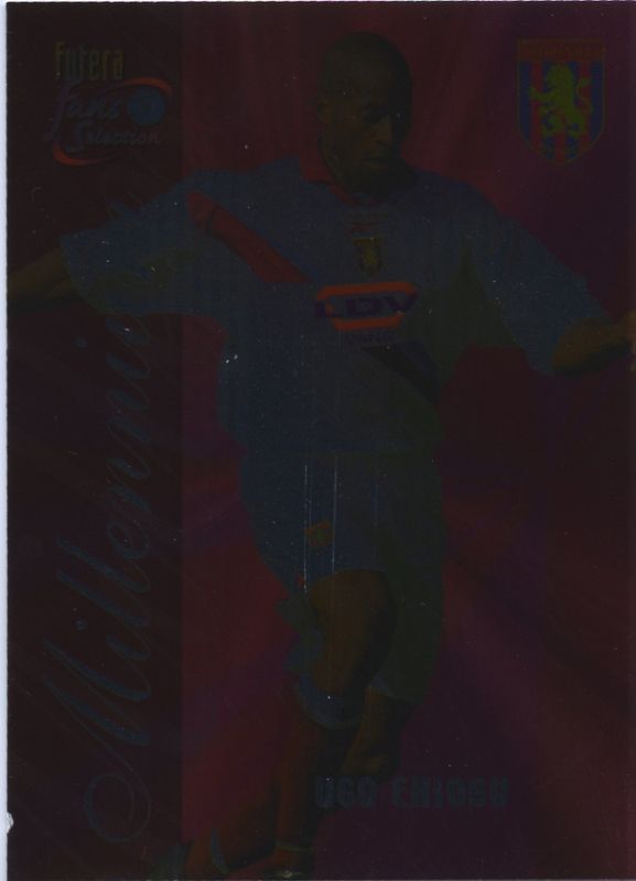 2000 FUTERA FANS SELECTION ASTON WILLA UGO EHIOGU PLAYERS EDITION