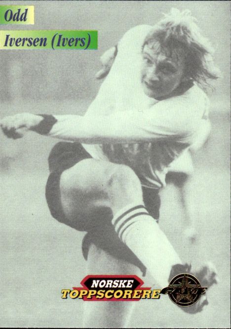 Hovedbilde 1996 GAME Tippe Ligaen Fotballkort Odd Iversen ...