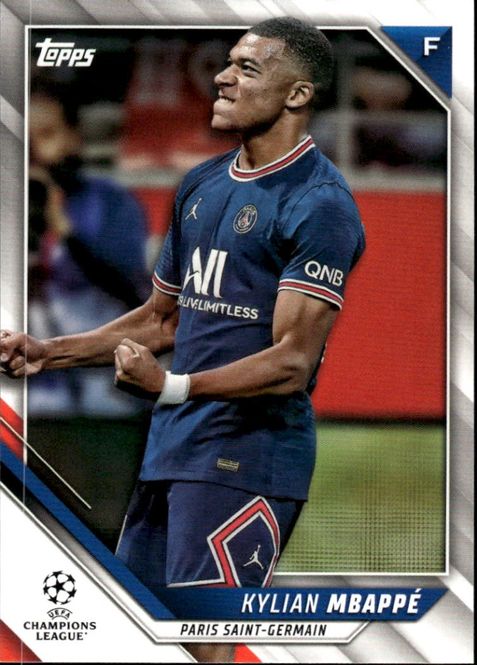 Hovedbilde 2022 Topps Kylian Mbappe #200 Paris Saint-Germain ...