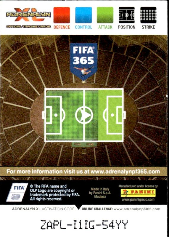 Fernando Torres 2017-18 Panini Adrenalyn XL Fifa 365