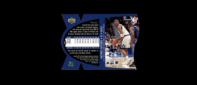 Main Image 1997 SPx #SPX34 Anfernee Hardaway Die-Cut ...