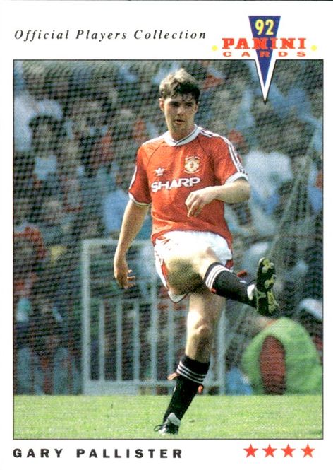 Hovedbilde Gary Pallister 1992 PANINI Players collection ...