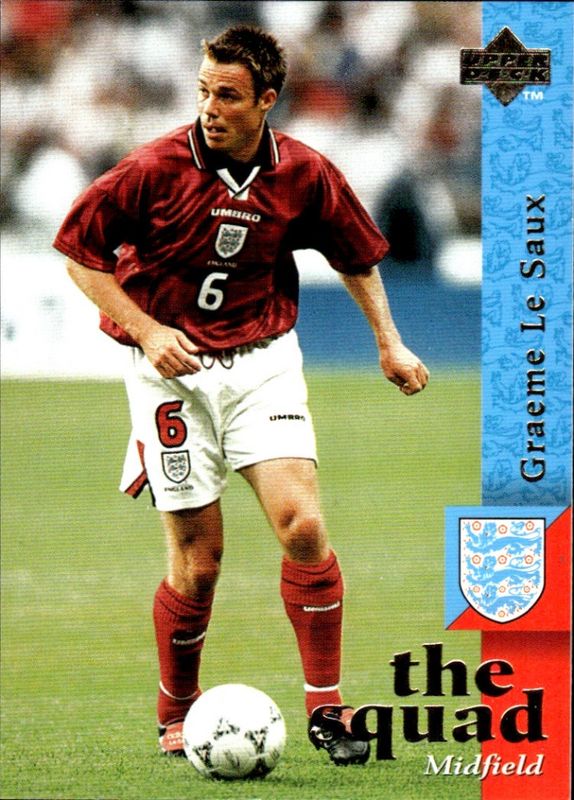 1997-98 Upper Deck England the squad Graeme Le Saux #19
