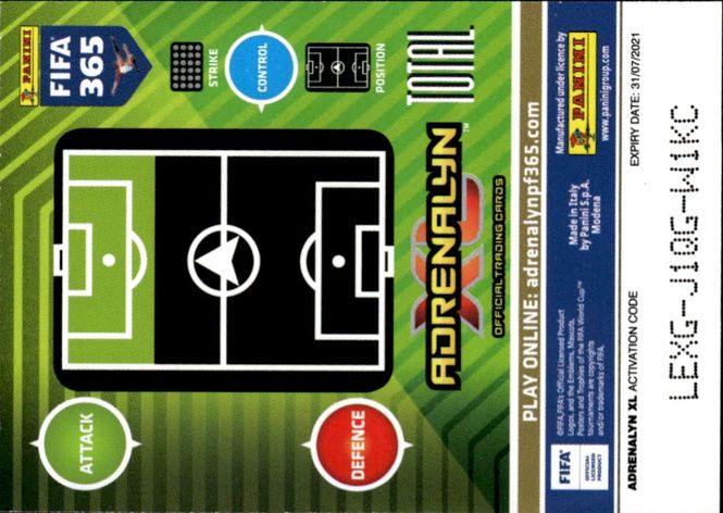 Main Image Lionel Messi - Panini FIFA 365 Adrenalyn XL 2018 ...