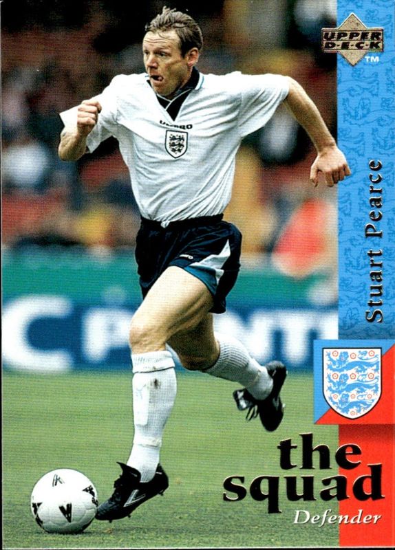 Stuart Pearce 1997-98 Upper Deck England The Squad #12