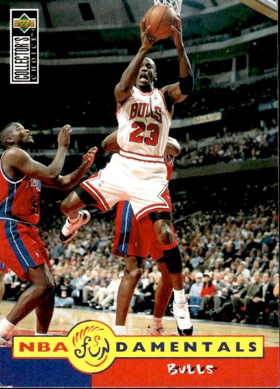 MICHAEL JORDAN UPPER DECK COLLECTOR'S CHOICE 1996-97 WORD SEARCH 195