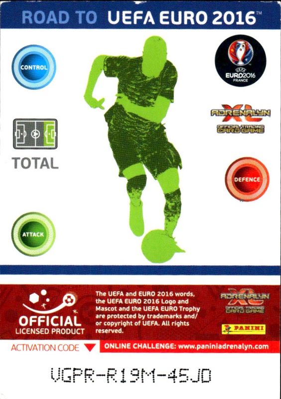 Limited Edition - Road To UEFA Euro 2016 - ROBERT LEWANDOWSKI- NOT MINT