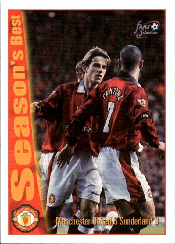 1997-98 Futera Manchester United Fans' Selection #52 Eric Cantona