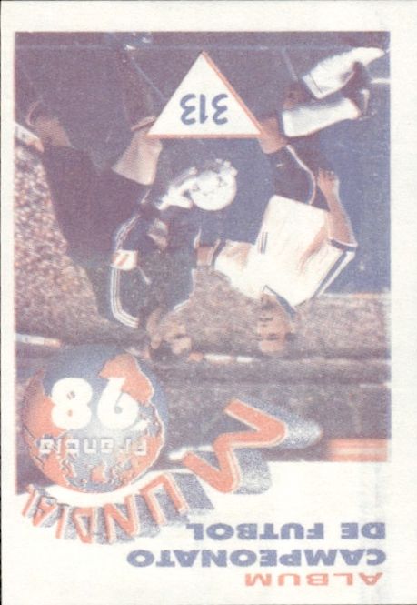 Hovedbilde 1998 Navarrete France World Cup FIFA Sticker #313 ...