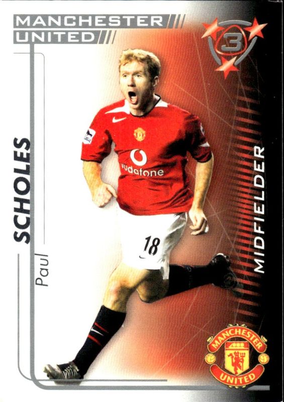2005-06 Magic Box International Shoot Out Premier League Paul Scholes 