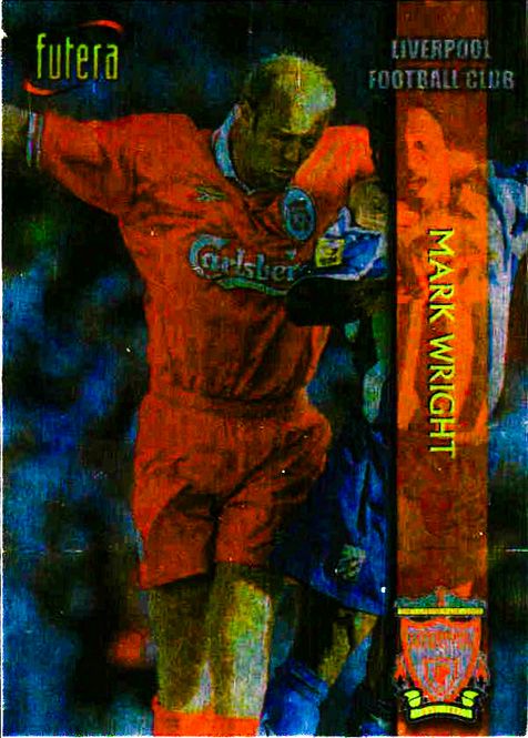 Hovedbilde 1998 Futera Liverpool Mark Wright #1 PLAYERS ...