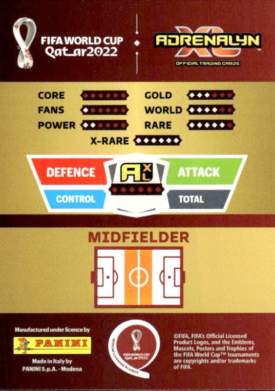 2022 Panini Adrenalyn XL FIFA World Cup Qatar 2022 Rookie Pedri #17