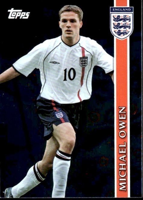Hovedbilde MICHAEL OWEN 2002 Topps Blue Foil Refractor ...