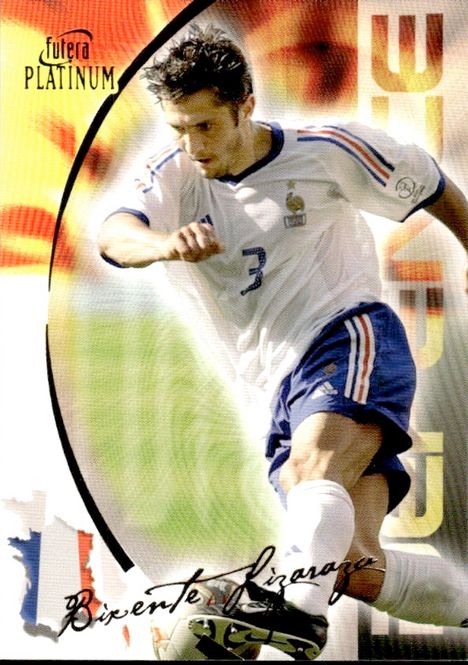 Hovedbilde Futera Platinum 2003 #57 Bixente Lizarazu France ...