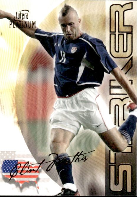 Hovedbilde Futera Platinum 2003 #12 Clint Mathis USA Striker ...
