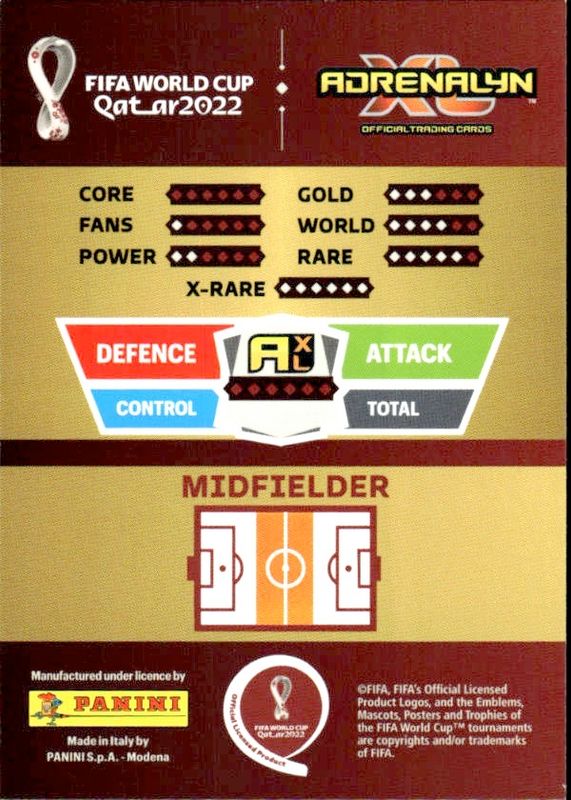Panini Adrenalyn XL FIFA World Cup Qatar 2022 Gavi Rookie Spain #16