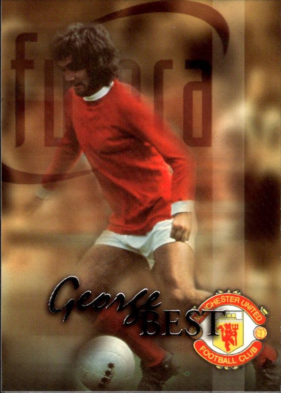 GEORGE BEST REDEMPTION CARD GB2 PROMOTIONAL CARD ONLY SILVER