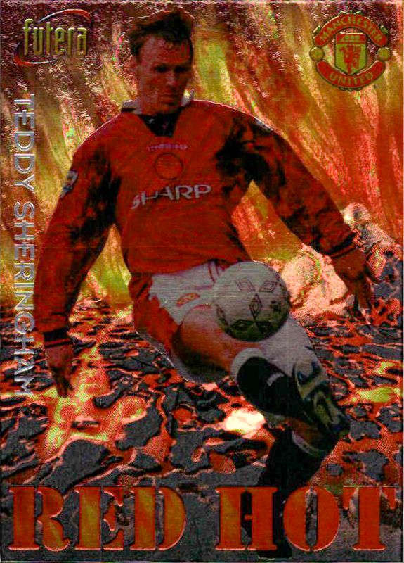 Teddy Sheringham Red Hot 98 RH13 #0288/8000 