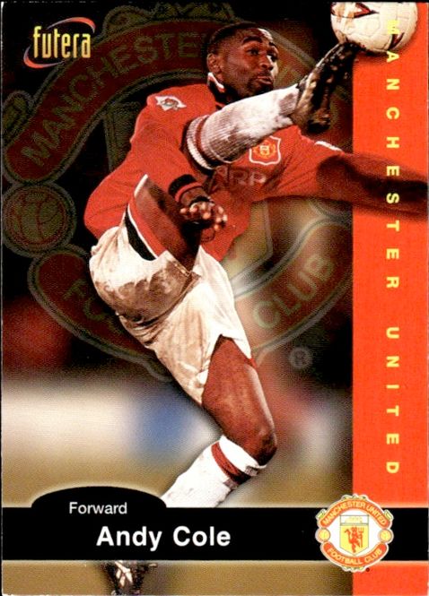 Hovedbilde 1997 Futera Manchester United FC Andy Cole #03