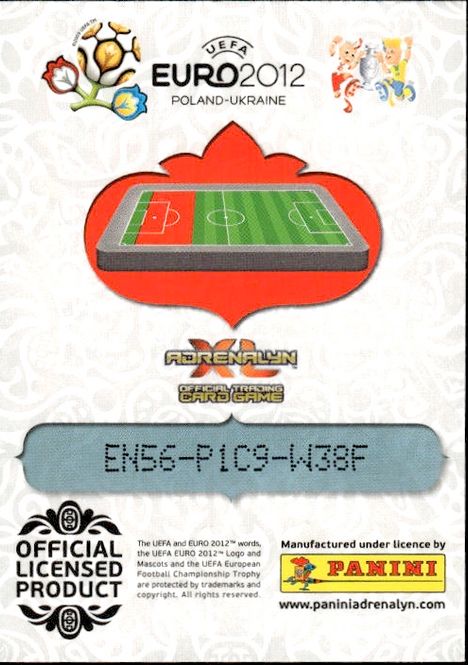 Main Image panini uefa euro poland ukraine 2012 van der wiel