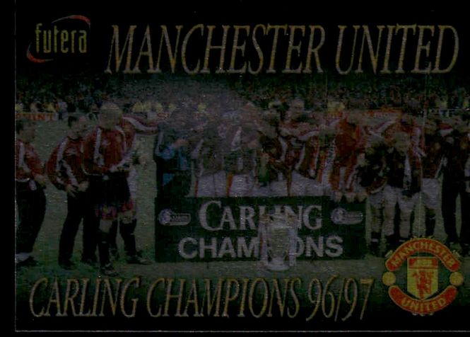 Hovedbilde Carling Champions 97 Team Group Card Futera 1998 ...