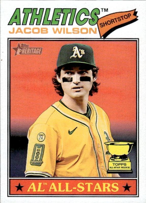 2026 Topps Heritage Jacob Wilson AL All-Stars #17