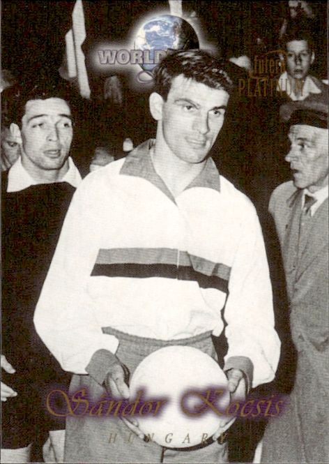 Main Image 1998 Futera World Cup Greats - Hungary SANDOR ...