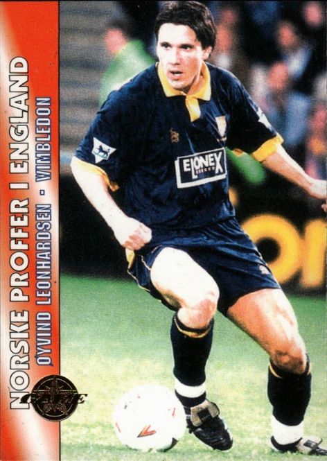 Hovedbilde 1995 GAME Norsk Eliteserie Fotballkort Oyvind ...
