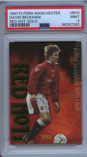 Hovedbilde David Beckham ROOKIE - 1997 Futera Manchester ...