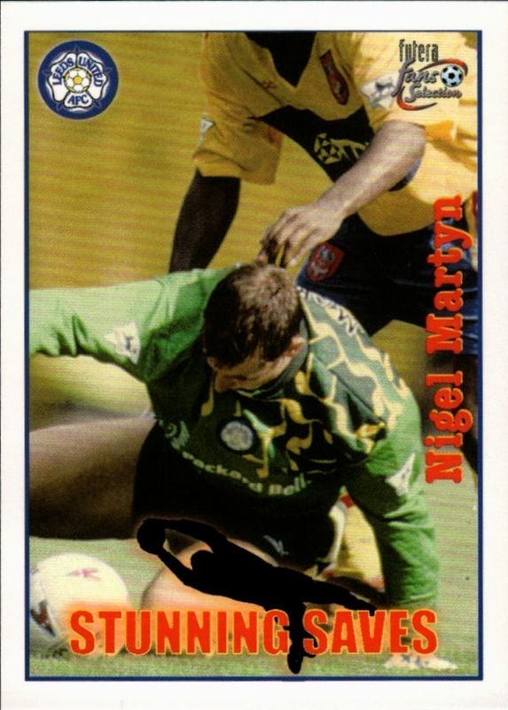 FUTERA 1998 FANS SELECTION LEEDS stunning saves  Nigel martyn #63