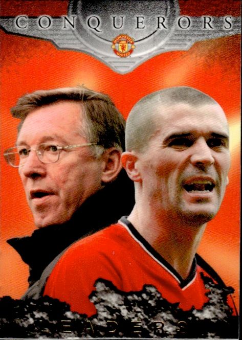 Hovedbilde 2001 3 CARD SETT CQ1-3 Futera Manchester United ...