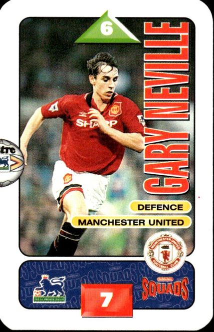 Hovedbilde 1995-96 Hasbro Subbuteo Squads Gary Neville
