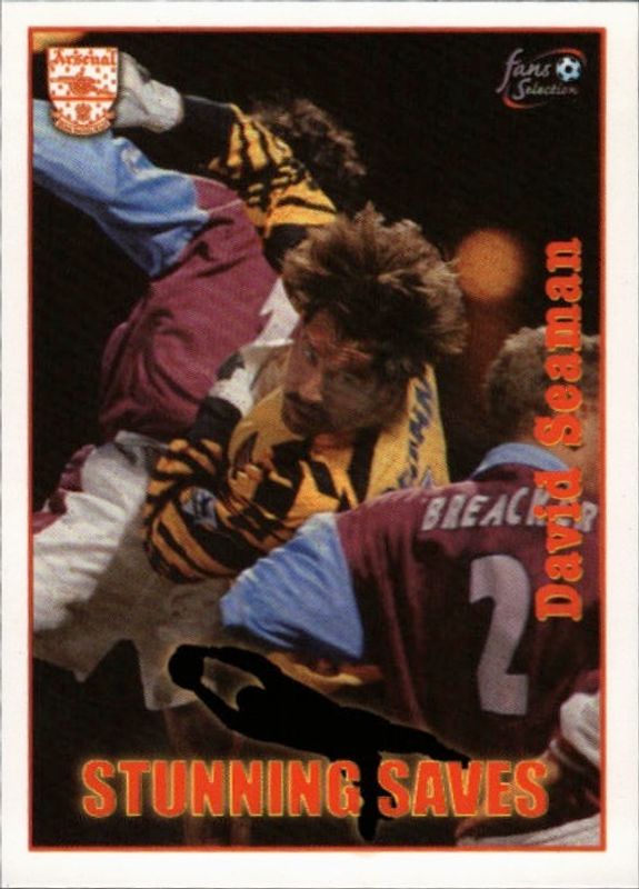 Futera Arsenal Fans Selection 1997-98 - Awesome Strikes - 63 David Seaman