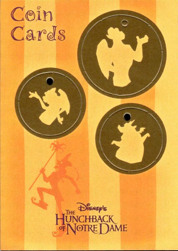 Coin Card #97 Disney Hunchback Of Notre Dame 1996 Skybox Trading Card