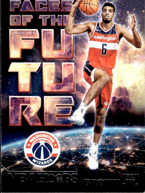 Main Image 2018 Panini NBA Hoops Faces of the Future Holo ...