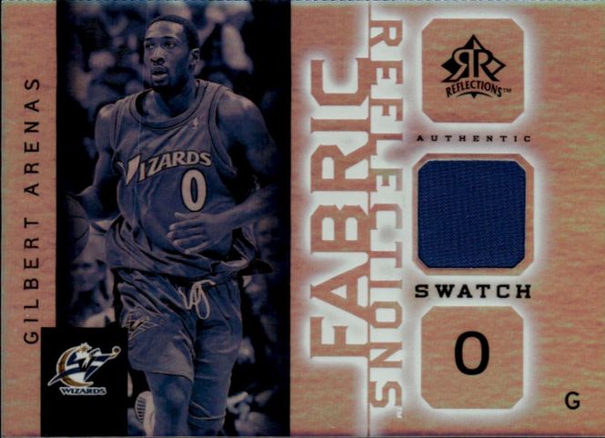 Hovedbilde 2005-06 Upper Deck NBA Reflections Fabric Swatch ...