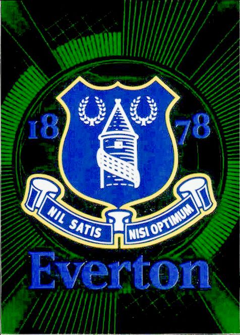 Main Image topps premier gold soccer 2004 c8 everton green