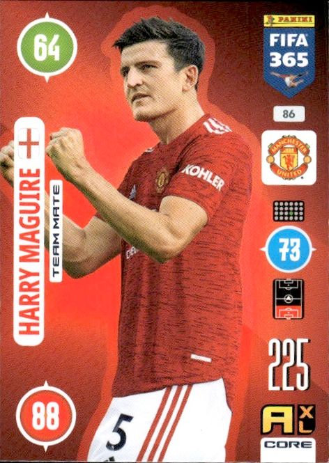 Hovedbilde Panini Adrenalyn FIFA 365 2021 No. 86 Harry ...