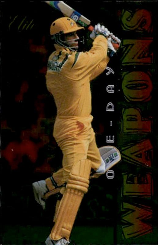 futera elite 1996 weapons steve waugh australia